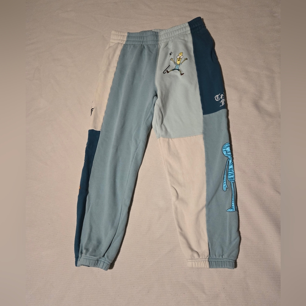 Teddy Fresh X Rick and Morty Sweatpants Size L